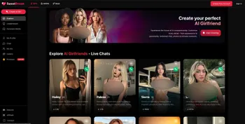 Screenshot from Sweetdream.ai