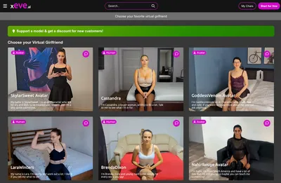 Screenshot of Xeve.ai